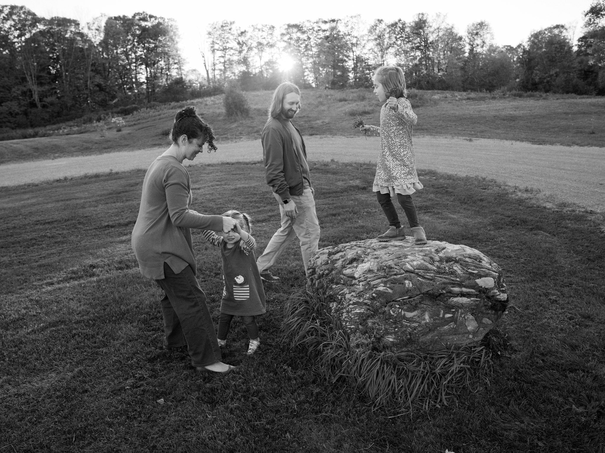 A black and white family story